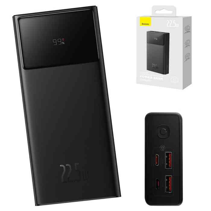 Baseus Star-Lord Digital Display Fast Charge Power Bank 30000mAh...